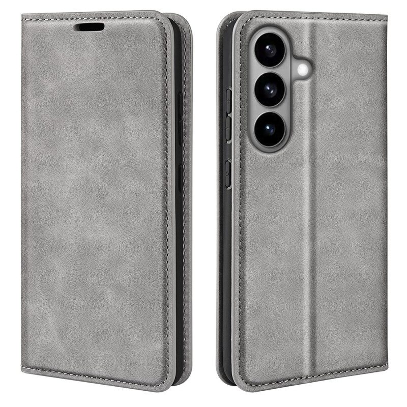 Folio-fodral Samsung Galaxy S26 Lädermodell