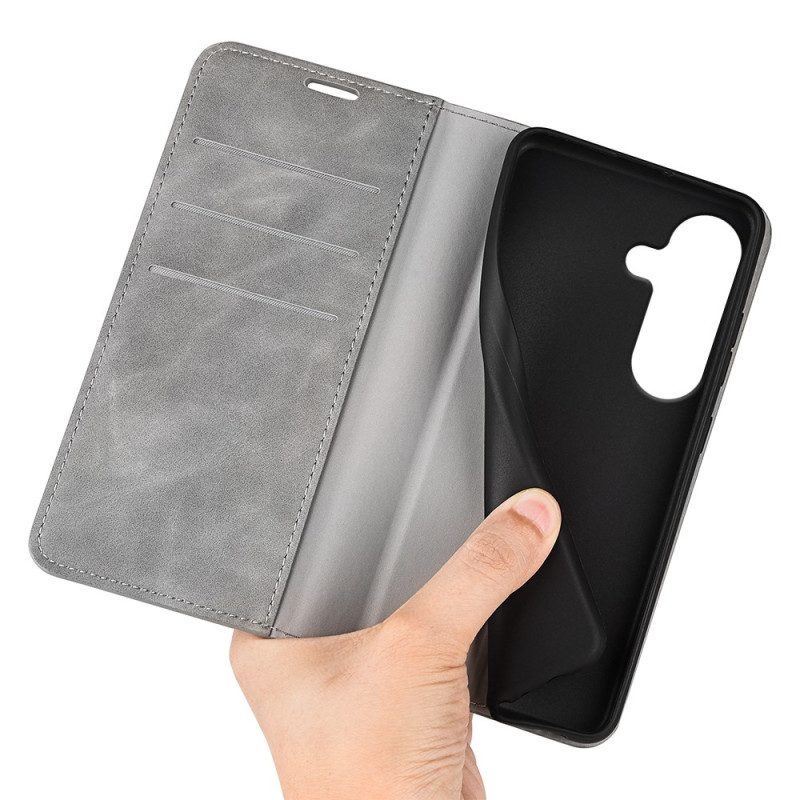 Folio-fodral Samsung Galaxy S26 Lädermodell