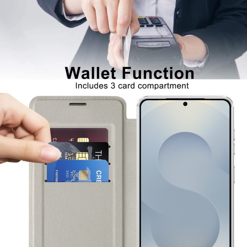 Folio-fodral Samsung Galaxy S26 Plus Magnetisk Med Rfid-korthållare