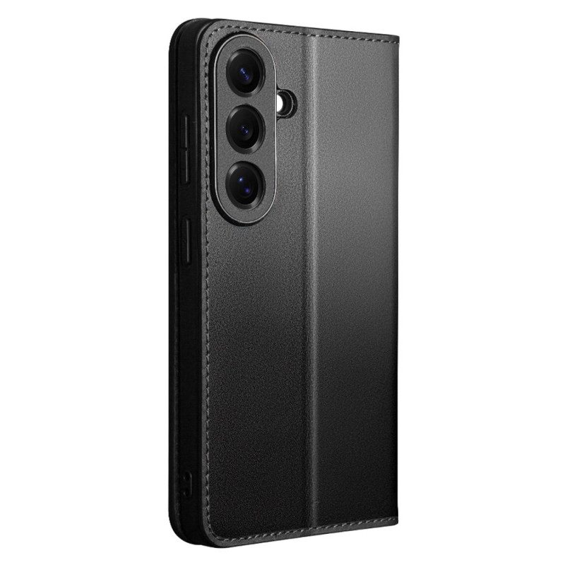 Folio-fodral Samsung Galaxy S26 Qialino Matt Läderplånbok