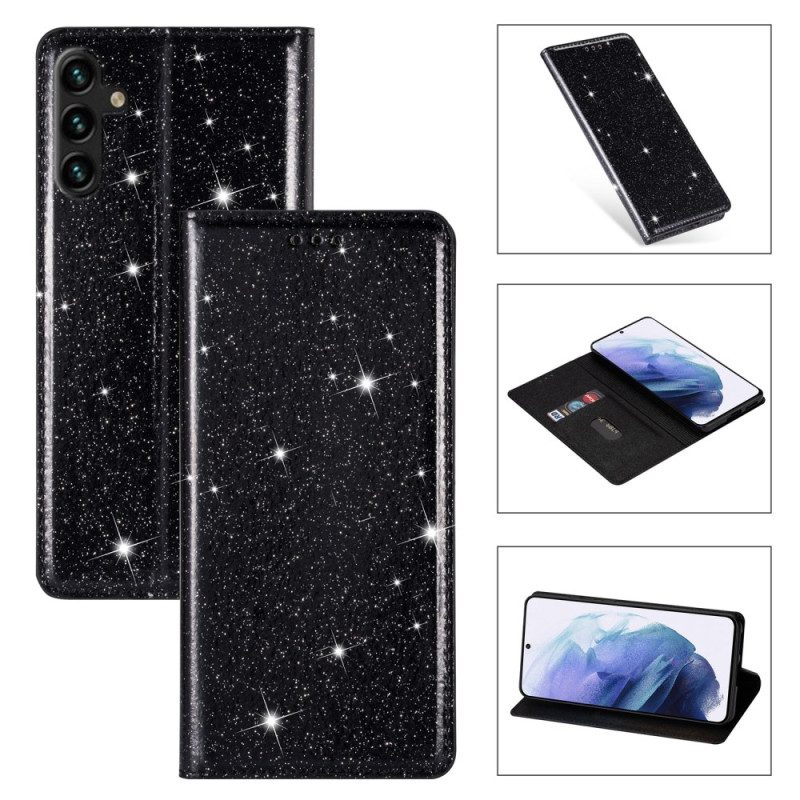 Folio-fodral Samsung Galaxy S26 Telefonfodral Paljetter