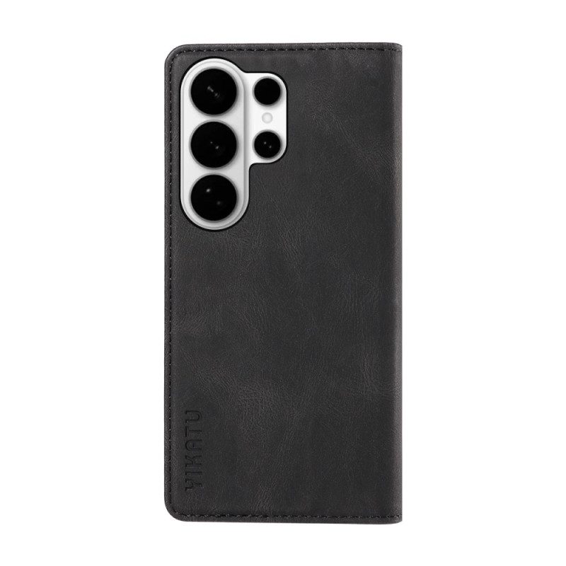 Folio-fodral Samsung Galaxy S26 Ultra Yikatu Mockaeffekt