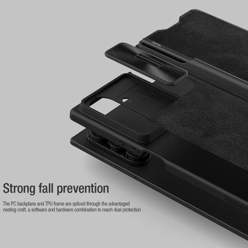 Folio-fodral Samsung Galaxy Z Fold 7 Qin Pro-serien Nillkin