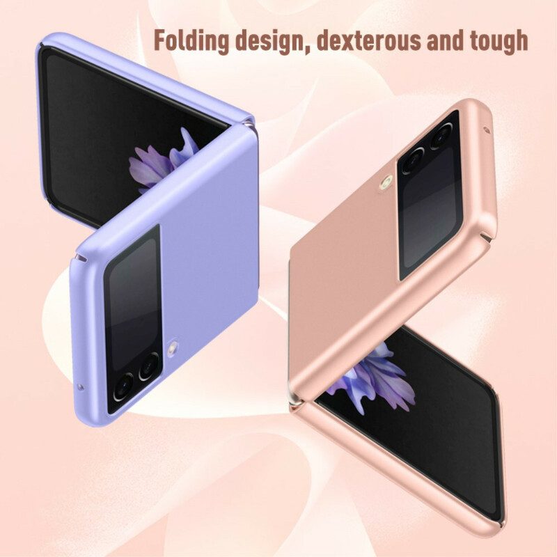 Folio-fodral Skal För Samsung Galaxy Z Flip 3 5G Läderfodral Hudkänsla
