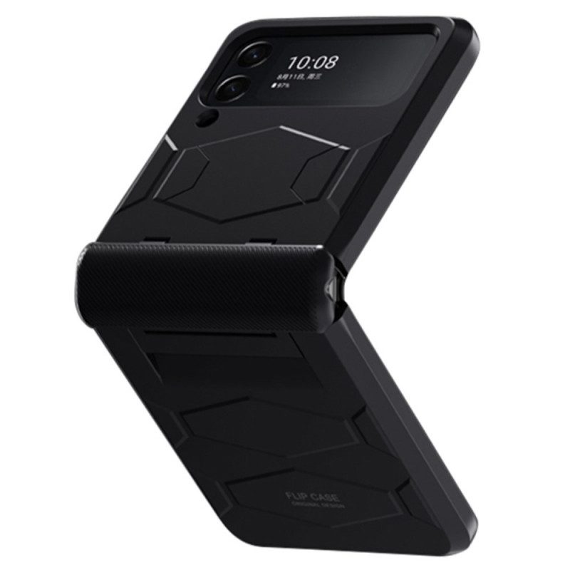 Folio-fodral Skal För Samsung Galaxy Z Flip 3 5G Läderfodral Hybrid