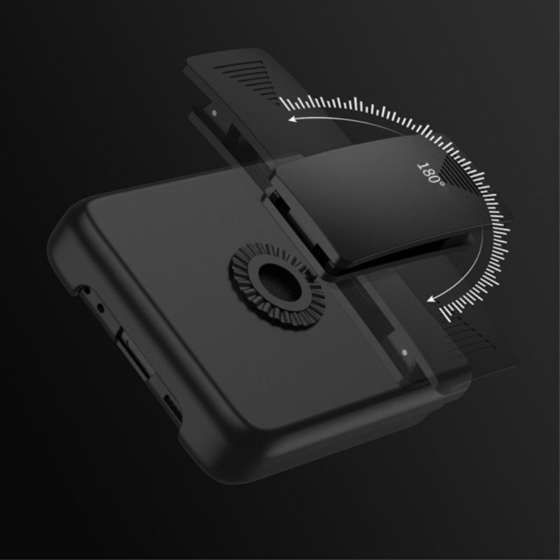 Folio-fodral Skal För Samsung Galaxy Z Flip 3 5G Läderfodral Med Ring Och Support Gkk