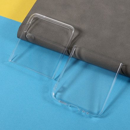 Folio-fodral Skal För Samsung Galaxy Z Flip 3 5G Läderfodral Transparent