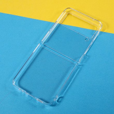 Folio-fodral Skal För Samsung Galaxy Z Flip 3 5G Läderfodral Transparent