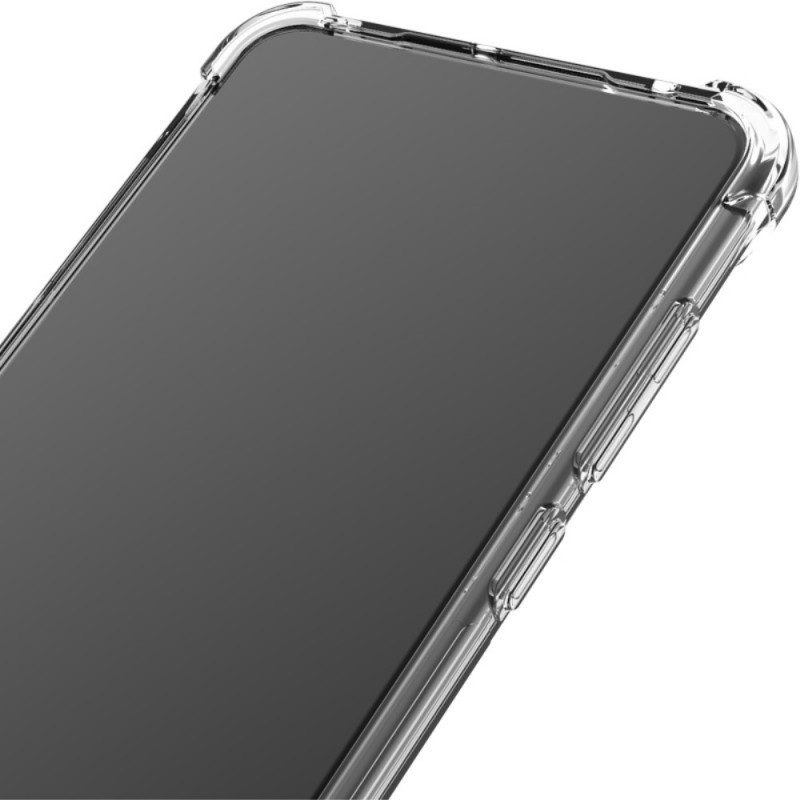 Folio-fodral Skal För Samsung Galaxy Z Flip 3 5G Läderfodral Transparent Och Imak Skärmfilm