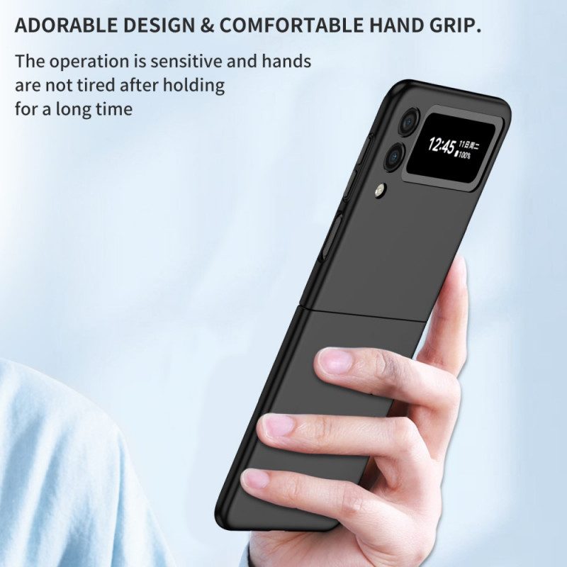 Folio-fodral Skal För Samsung Galaxy Z Flip 3 5G Läderfodral Ultra Fin Classic