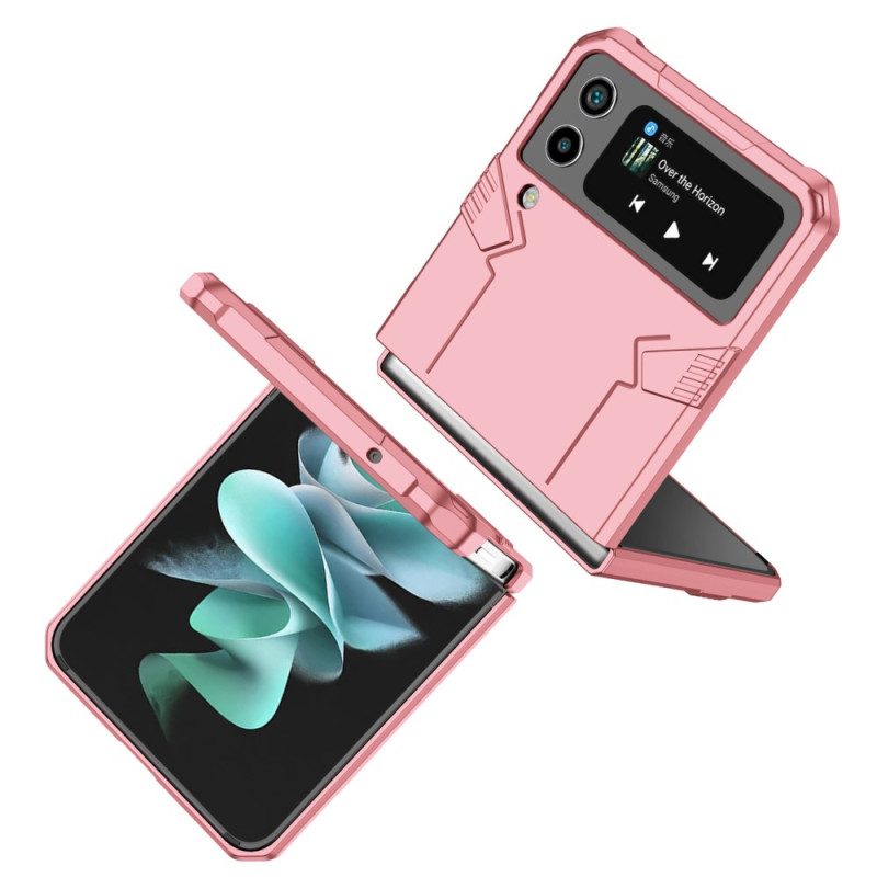 Folio-fodral Skal För Samsung Galaxy Z Flip 4 Läderfodral Futuristresistent