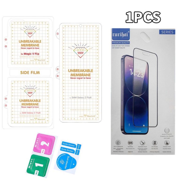 Fram- Och Bakskärmsskydd För Samsung Galaxy Z Flip 7 Fe / Z Flip 6