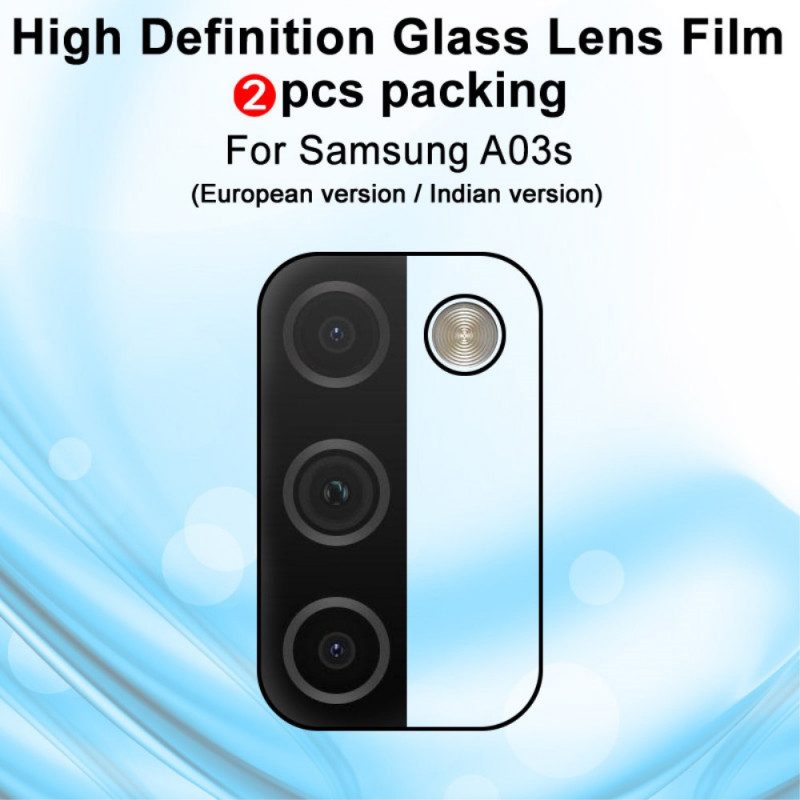 Härdat Glas Skyddslins För Samsung Galaxy A03S Imak