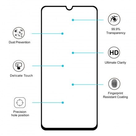 Härdat Glasskydd För Samsung Galaxy A70 Hat Prince