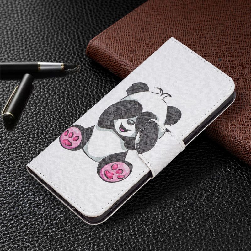Läderfodral För Samsung Galaxy A53 5G Panda Kul