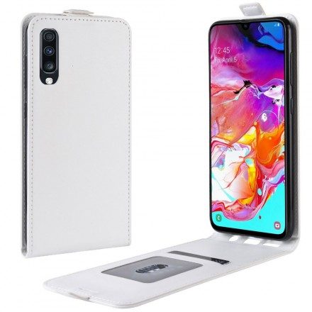 Läderfodral För Samsung Galaxy A70 Folio-fodral Vikbar Lädereffekt