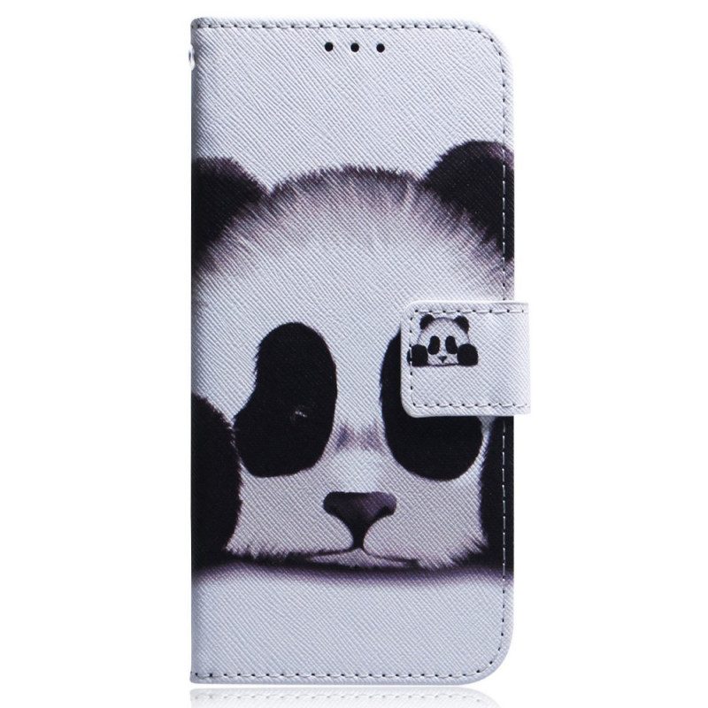 Läderfodral För Samsung Galaxy M33 5G Panda