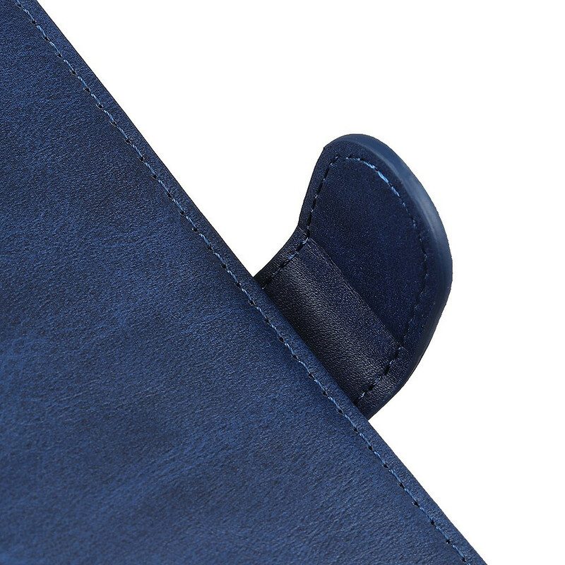 Läderfodral För Samsung Galaxy S20 FE Retro Matt Lädereffekt