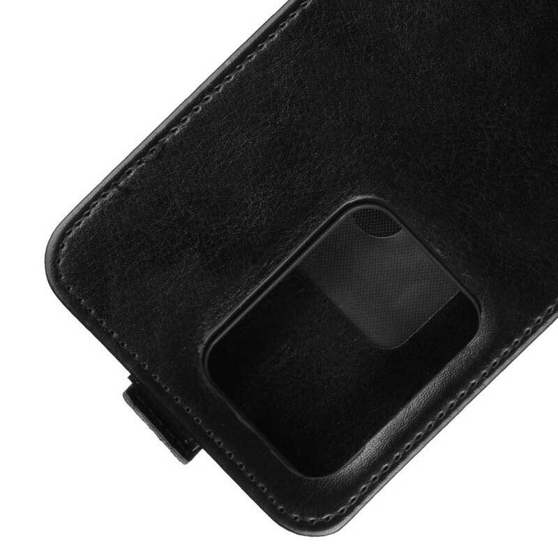 Läderfodral För Samsung Galaxy S20 Ultra Folio-fodral Vikbar Lädereffekt