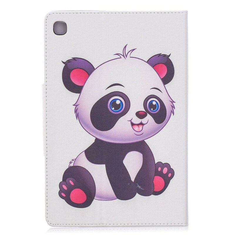 Läderfodral För Samsung Galaxy Tab A 10.1 (2019) Baby Panda