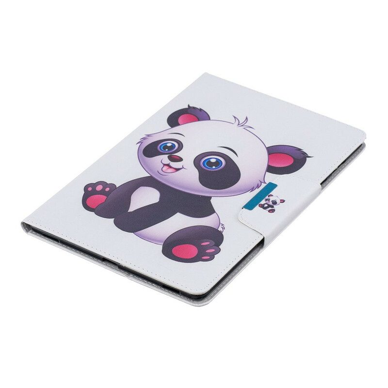 Läderfodral För Samsung Galaxy Tab A 10.1 (2019) Baby Panda