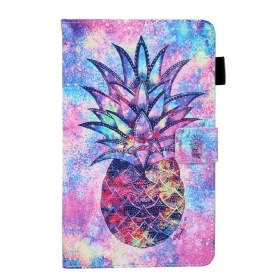 Läderfodral För Samsung Galaxy Tab A 8" (2019) Flerfärgad Ananas