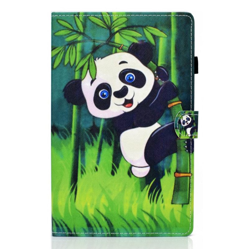 Läderfodral För Samsung Galaxy Tab A8 Panda