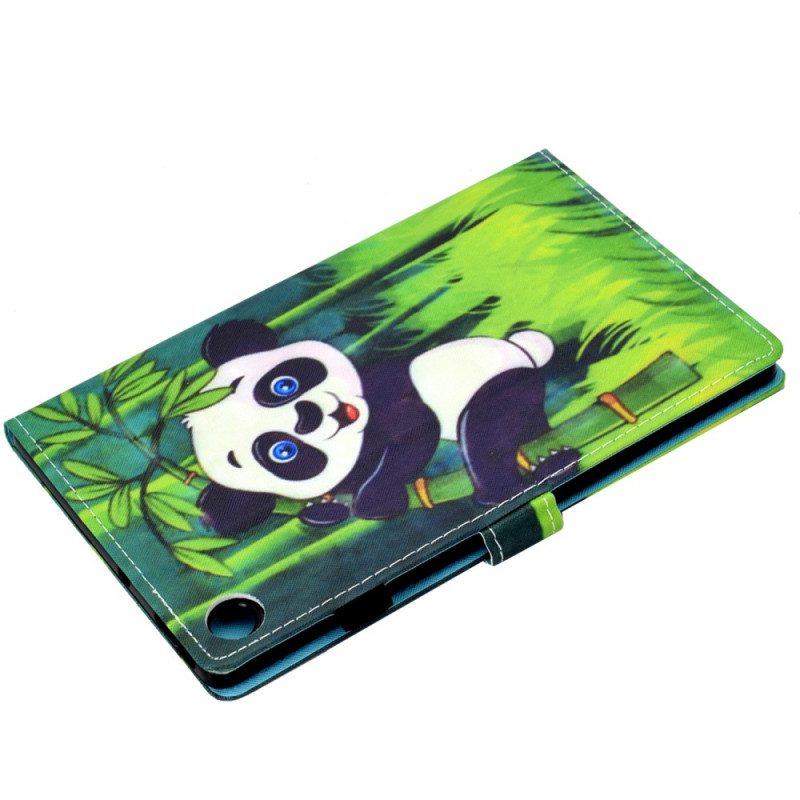 Läderfodral För Samsung Galaxy Tab A8 Panda