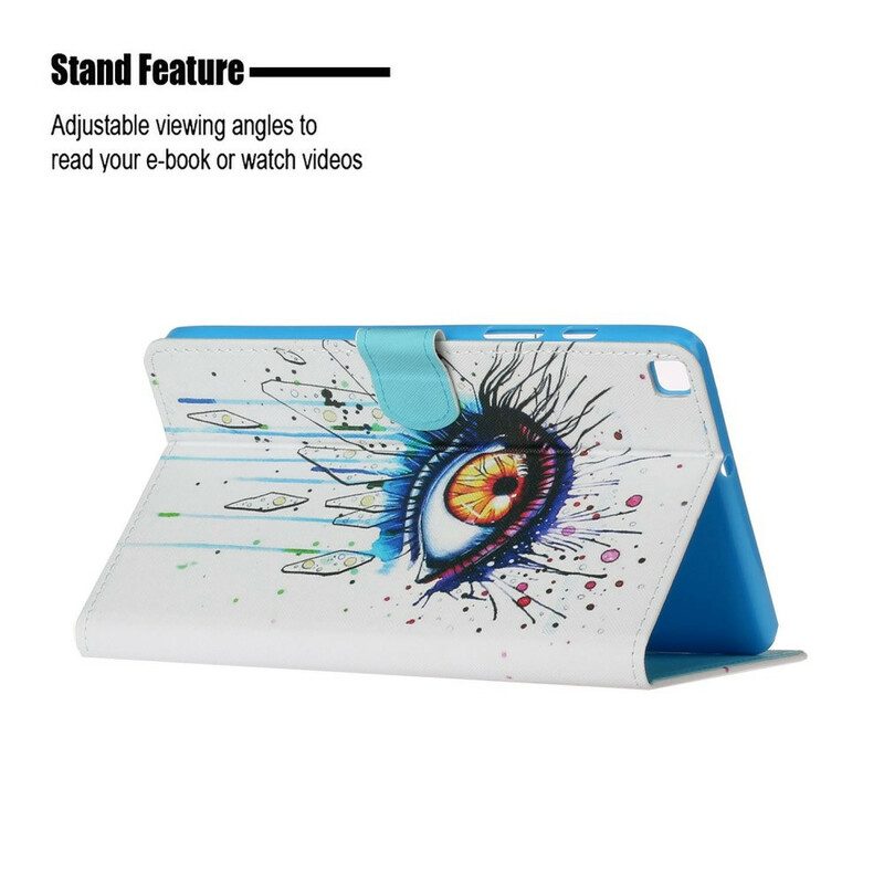 Läderfodral För Samsung Galaxy Tab S6 Lite Art