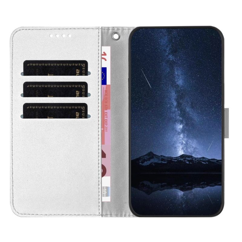 Läderfodral Samsung Galaxy A17 4g / 5g Telefonfodral Couture-plånbok