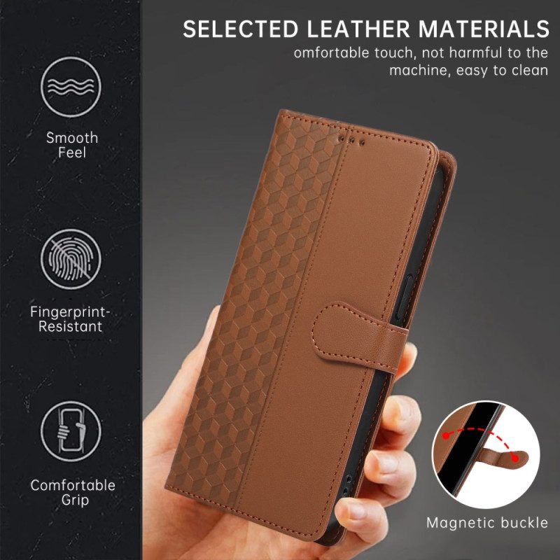 Läderfodral Samsung Galaxy A17 4g / 5g Telefonfodral Kant