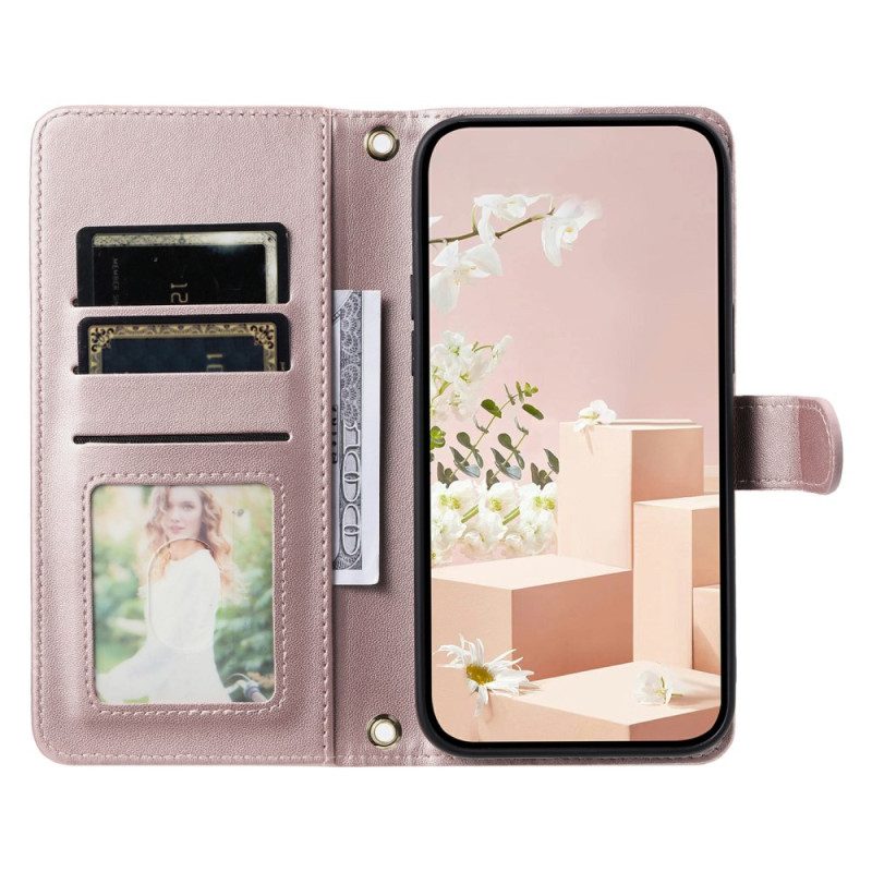 Läderfodral Samsung Galaxy A17 4g / 5g Telefonfodral Quiltad Stil
