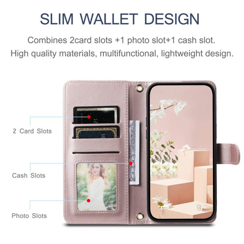 Läderfodral Samsung Galaxy A17 4g / 5g Telefonfodral Quiltad Stil