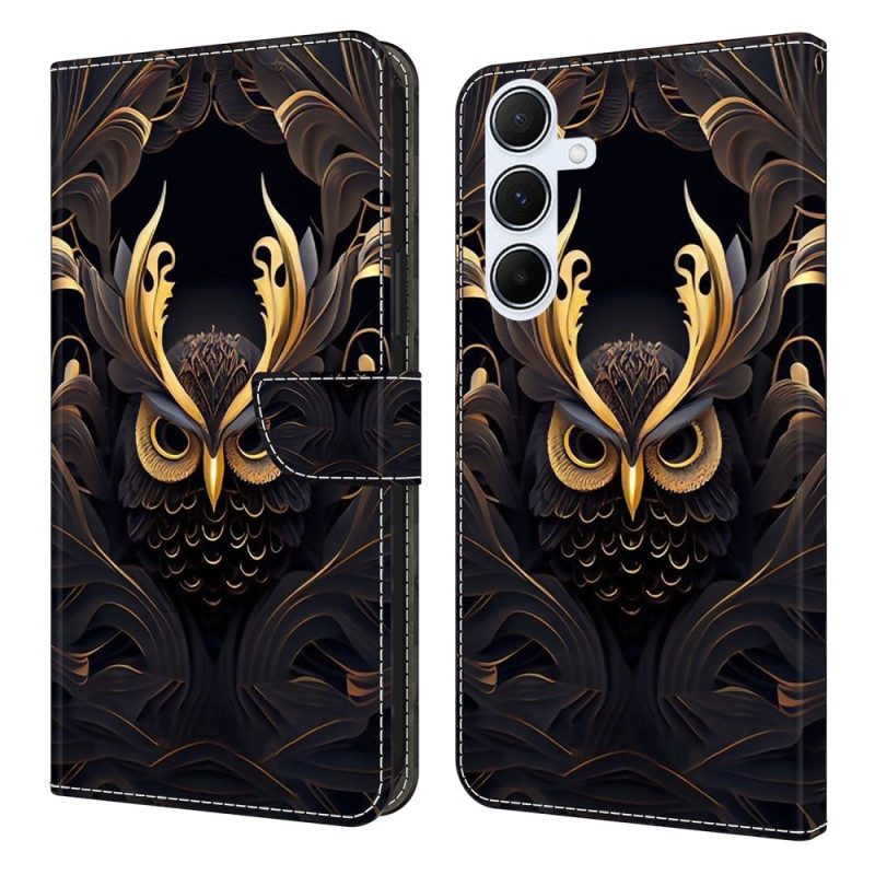 Läderfodral Samsung Galaxy A17 4g / 5g Telefonfodral Uggla