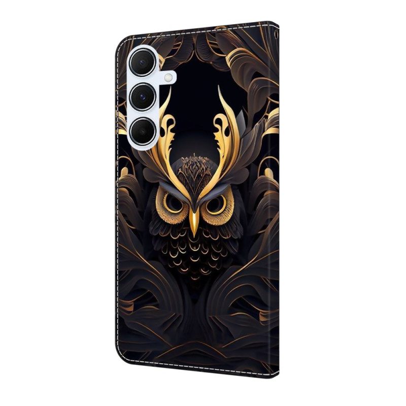 Läderfodral Samsung Galaxy A17 4g / 5g Telefonfodral Uggla