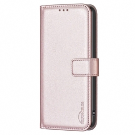 Läderfodral Samsung Galaxy S24 Fe Telefonfodral Klassisk Binfärg