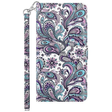 Läderfodral Samsung Galaxy S24 Plus 5g Telefonfodral Strapless Impatiens