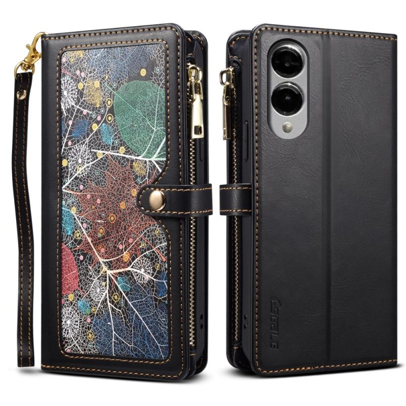 Läderfodral Samsung Galaxy S25 5g Edge Telefonfodral Galaxy-serien Eseble