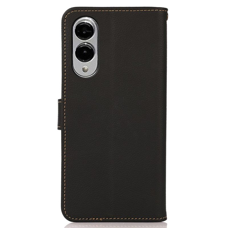 Läderfodral Samsung Galaxy S25 5g Edge Telefonfodral Khazneh