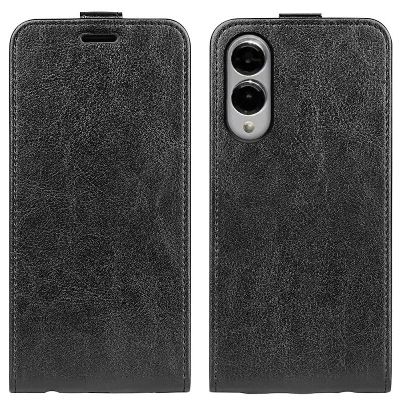 Läderfodral Samsung Galaxy S25 5g Edge Telefonfodral Vertikal Flik
