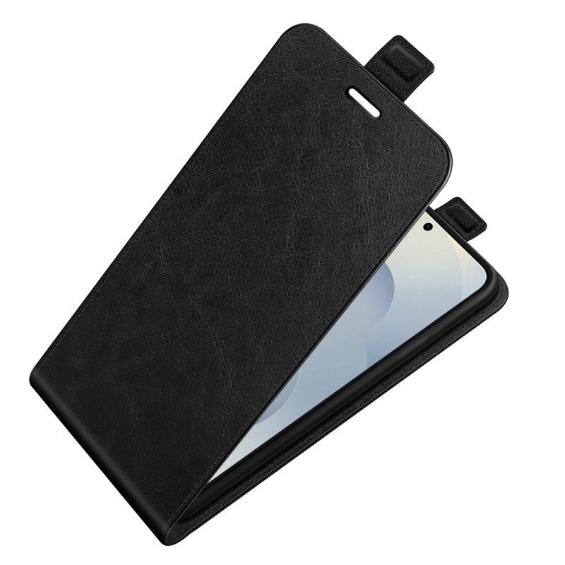 Läderfodral Samsung Galaxy S25 5g Edge Telefonfodral Vertikal Flik