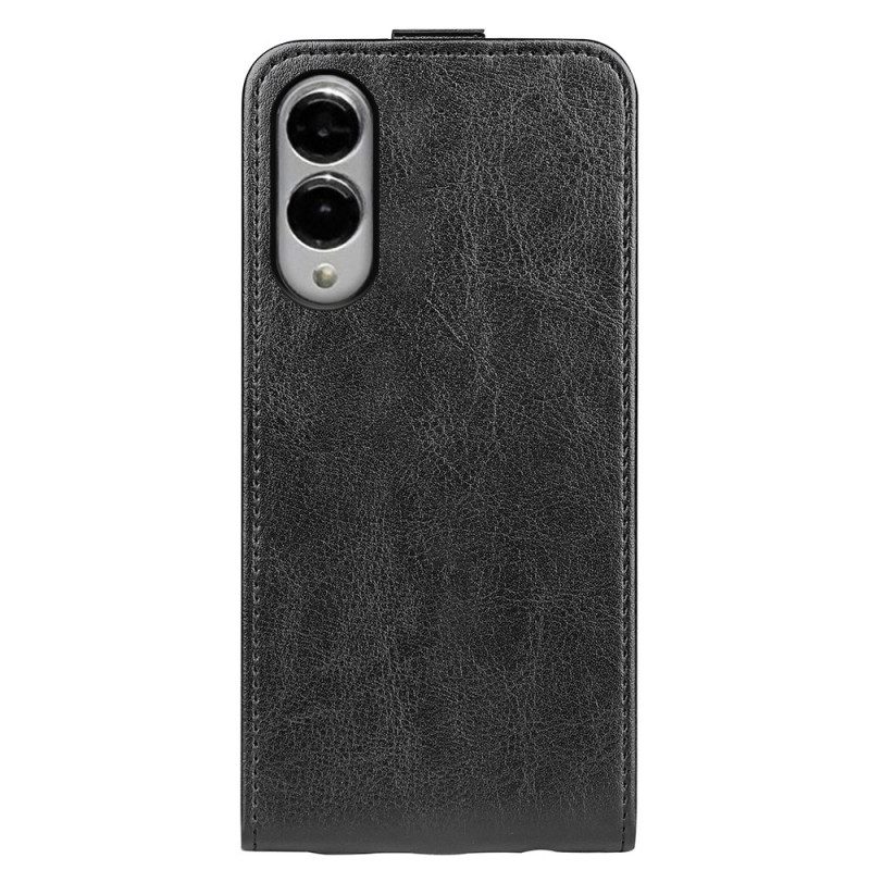 Läderfodral Samsung Galaxy S25 5g Edge Telefonfodral Vertikal Flik