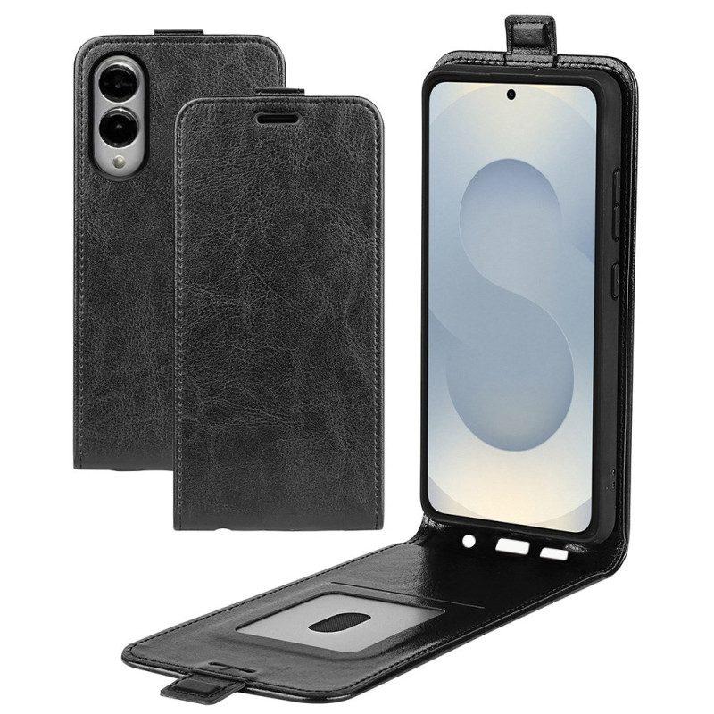 Läderfodral Samsung Galaxy S25 5g Edge Telefonfodral Vertikal Flik