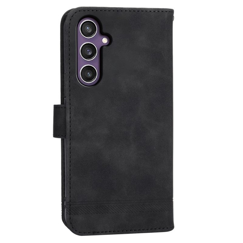 Läderfodral Samsung Galaxy S25 5g Telefonfodral Dierfeng
