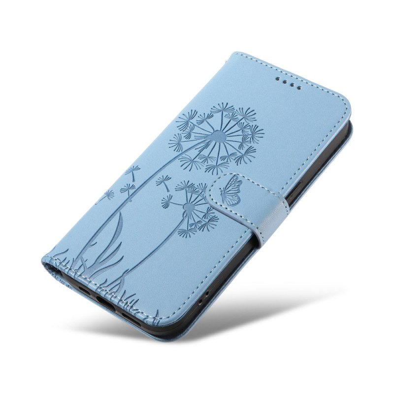 Läderfodral Samsung Galaxy S25 5g Telefonfodral Maskrosrem
