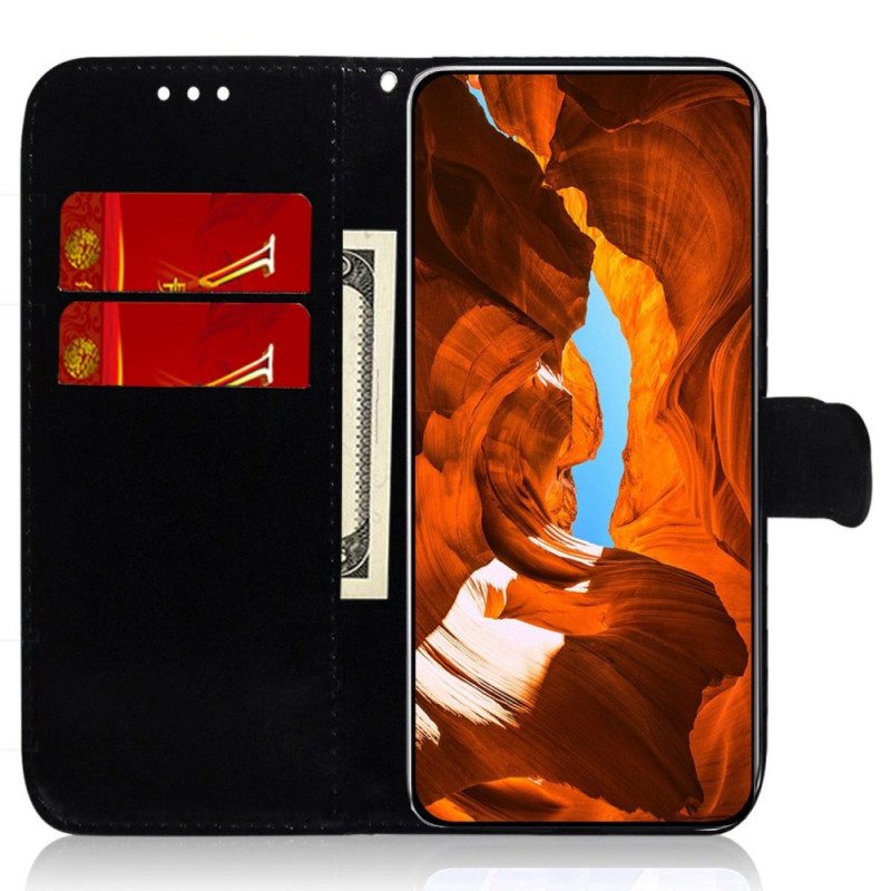 Läderfodral Samsung Galaxy S25 Fe Telefonfodral Discostil