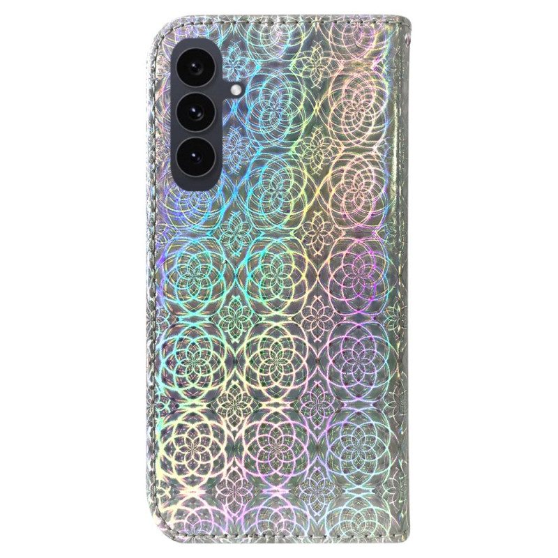 Läderfodral Samsung Galaxy S25 Fe Telefonfodral Discostil