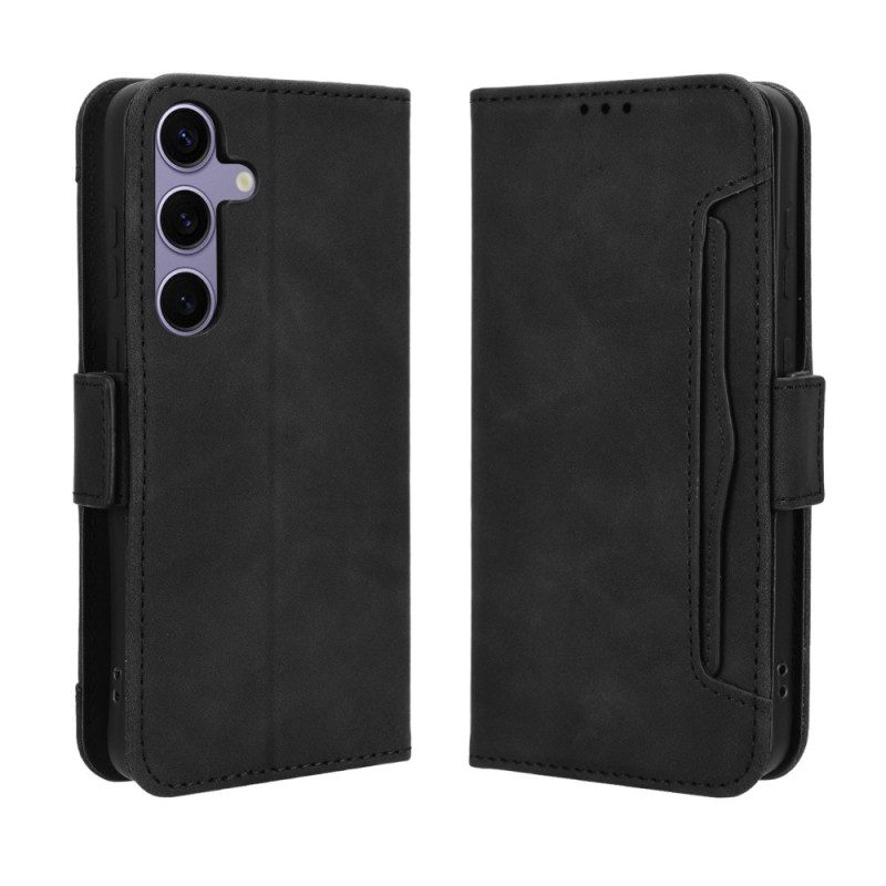 Läderfodral Samsung Galaxy S25 Fe Telefonfodral Flerkortsfack