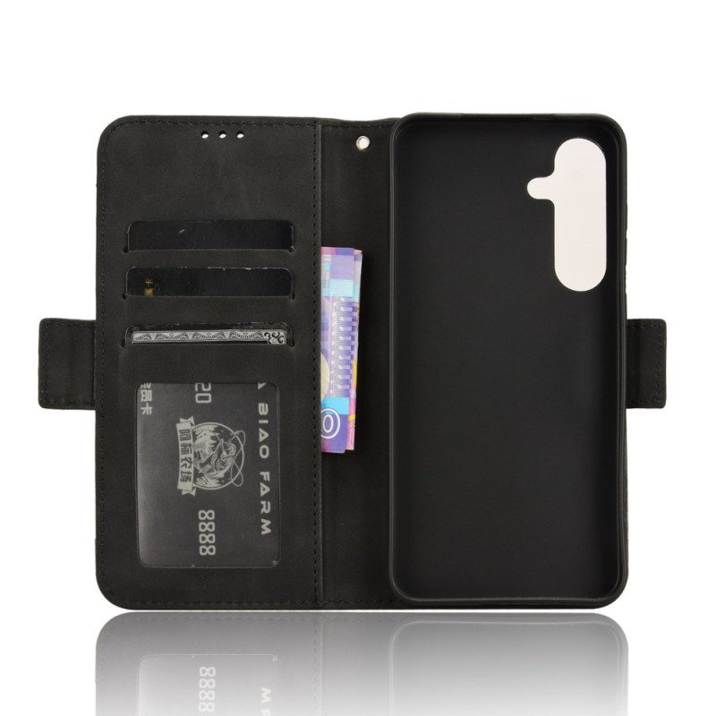 Läderfodral Samsung Galaxy S25 Fe Telefonfodral Flerkortsfack