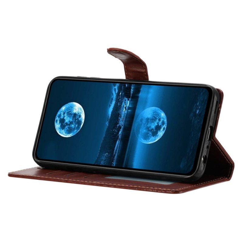 Läderfodral Samsung Galaxy S25 Fe Telefonfodral Konstläder